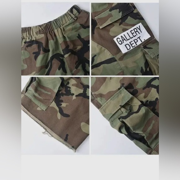 Gallery Dept. Inspired Camo Cargo Shorts 🫡🔥 - Picture 5 of 5